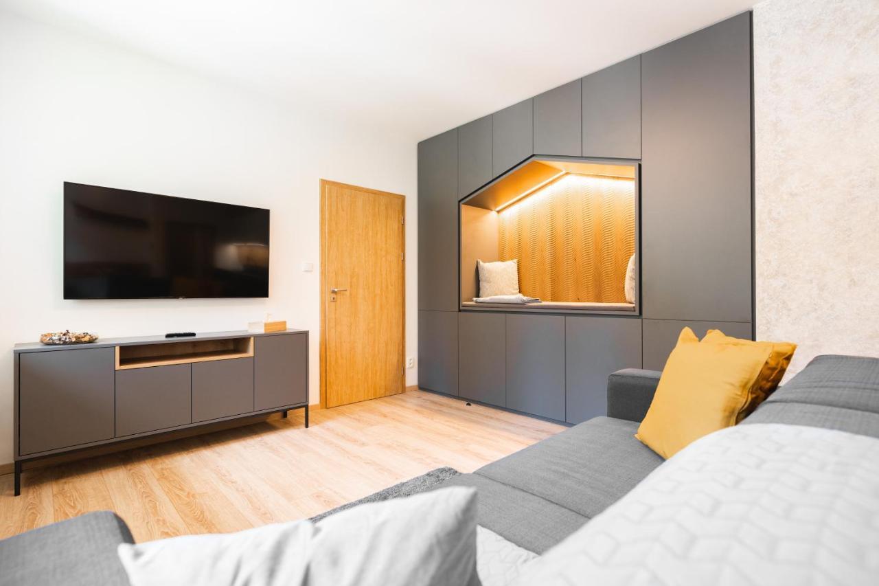 Apartman U Vlka - Hubertus, Karlova Studanka Bagian luar foto