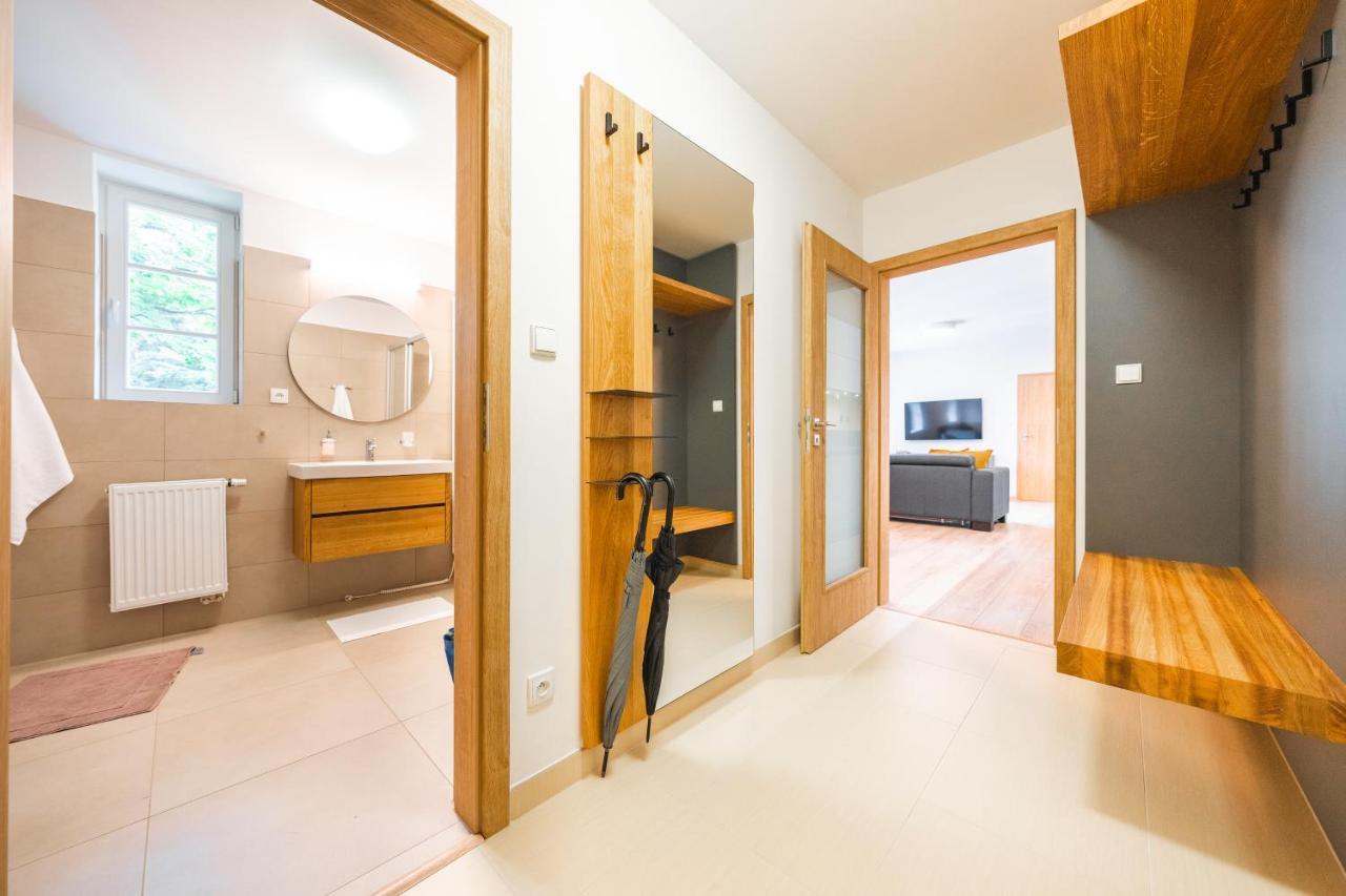 Apartman U Vlka - Hubertus, Karlova Studanka Bagian luar foto