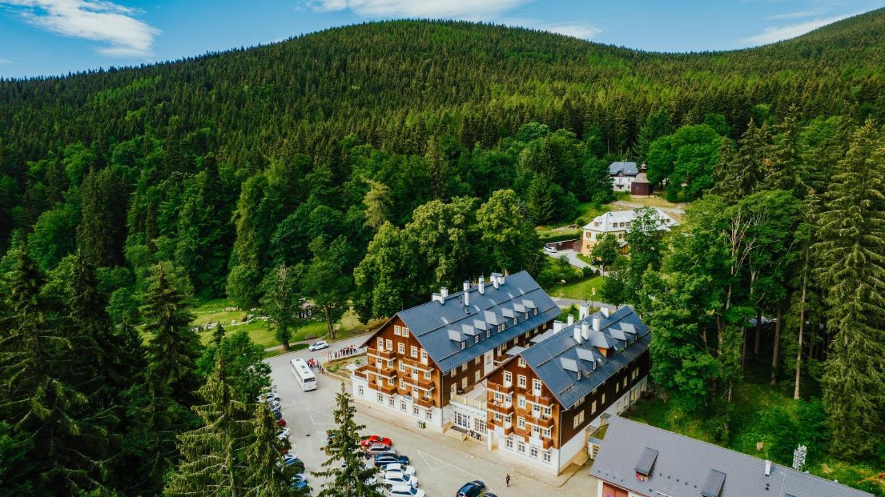 Apartman U Vlka - Hubertus, Karlova Studanka Bagian luar foto