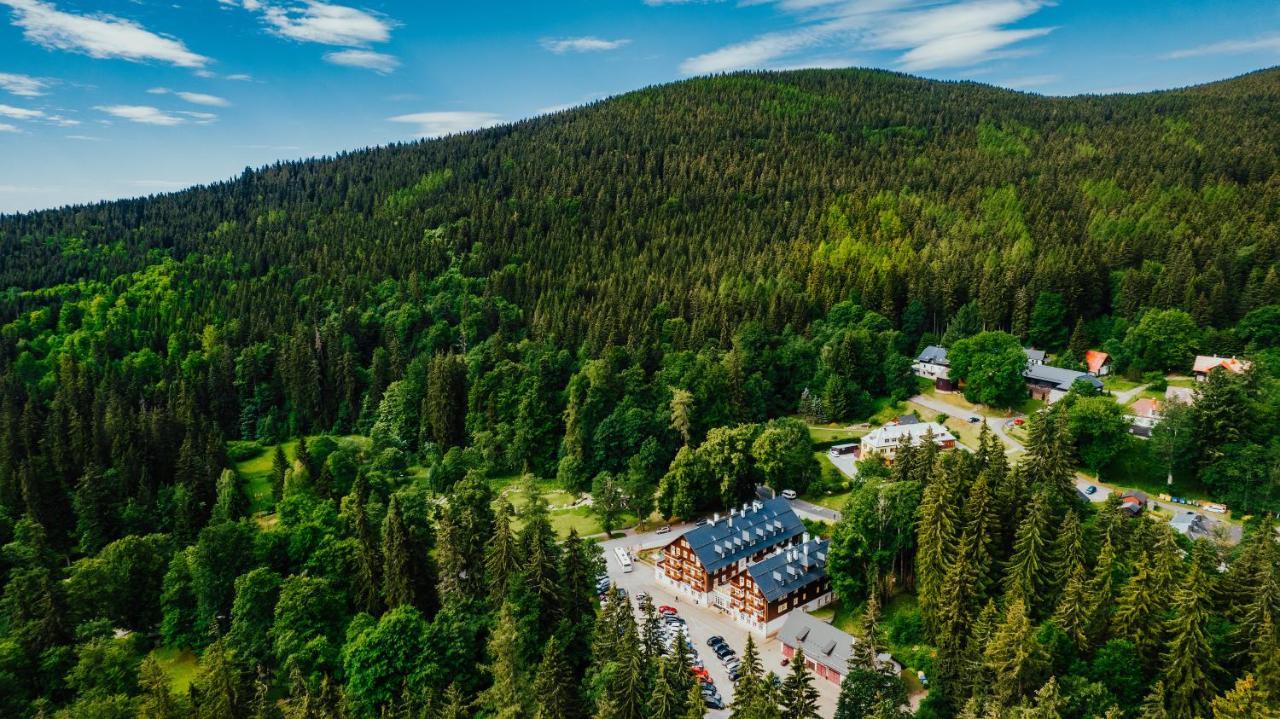 Apartman U Vlka - Hubertus, Karlova Studanka Bagian luar foto